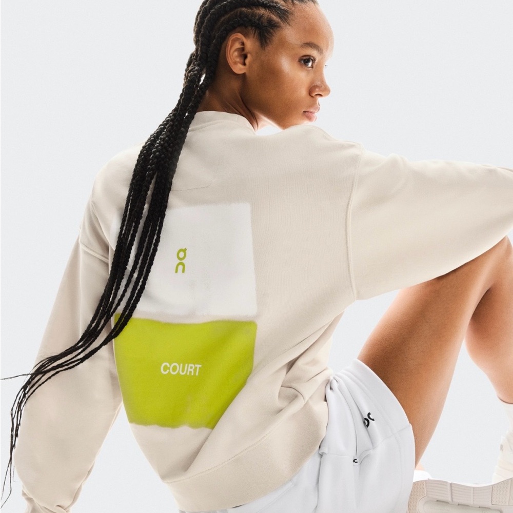 On Running Club Crew Graphic Sweatshirt